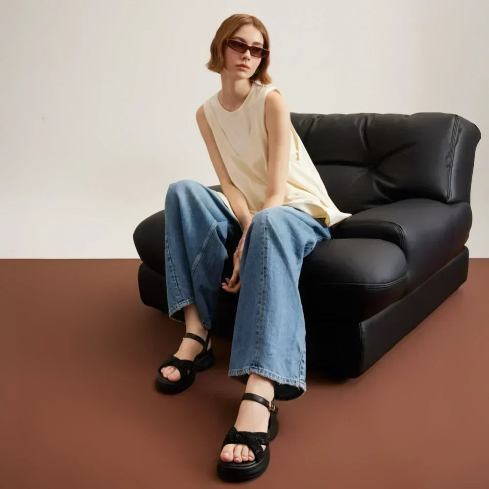Platform Sandals: All the Height, None of the Heel Pain