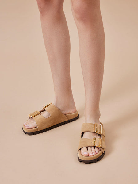 alaia スライド　サンダル Alaia Laser-cut leather slides size 35 | eBay
