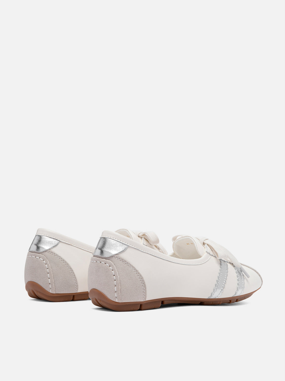 PAZZION, Alice Ballerina Sneakers, Beige