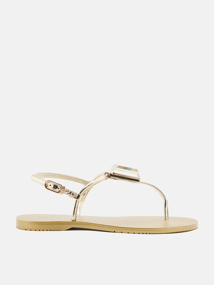 SALE]Annabel Diamante T-Bar Sandals