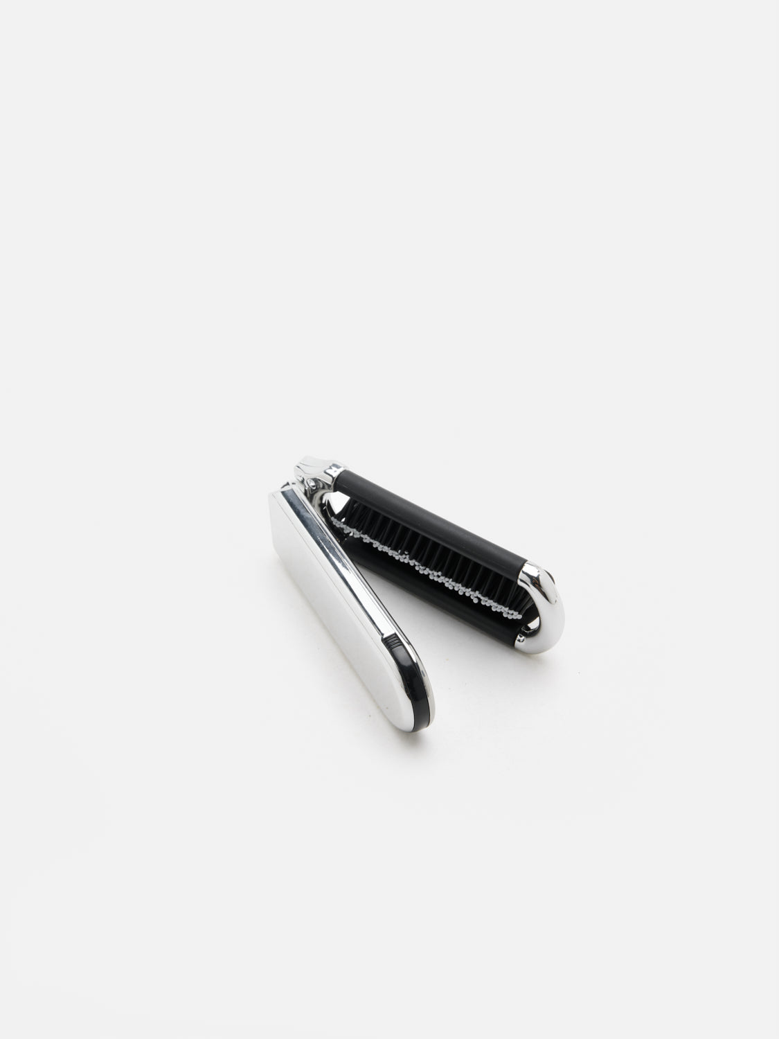 PAZZION, Aurora.S Foldable Comb with Mirror, Silver