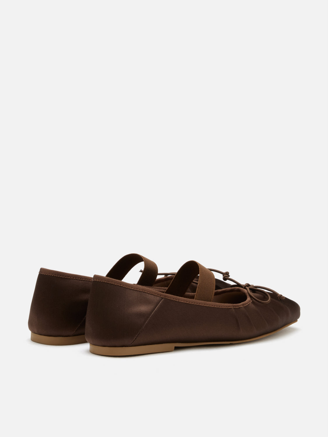 PAZZION, Brivelle Silk Mary Janes, Darkbrown