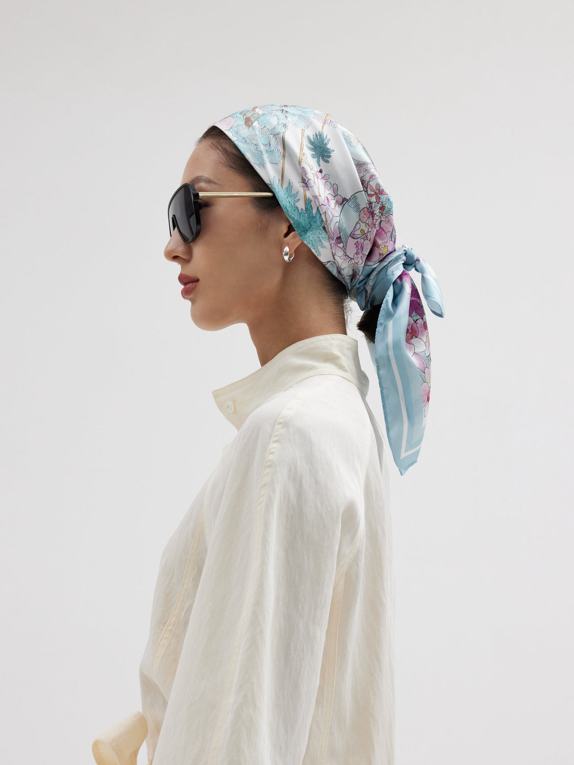 PAZZION X Jude Chan "City in Bloom" Scarf