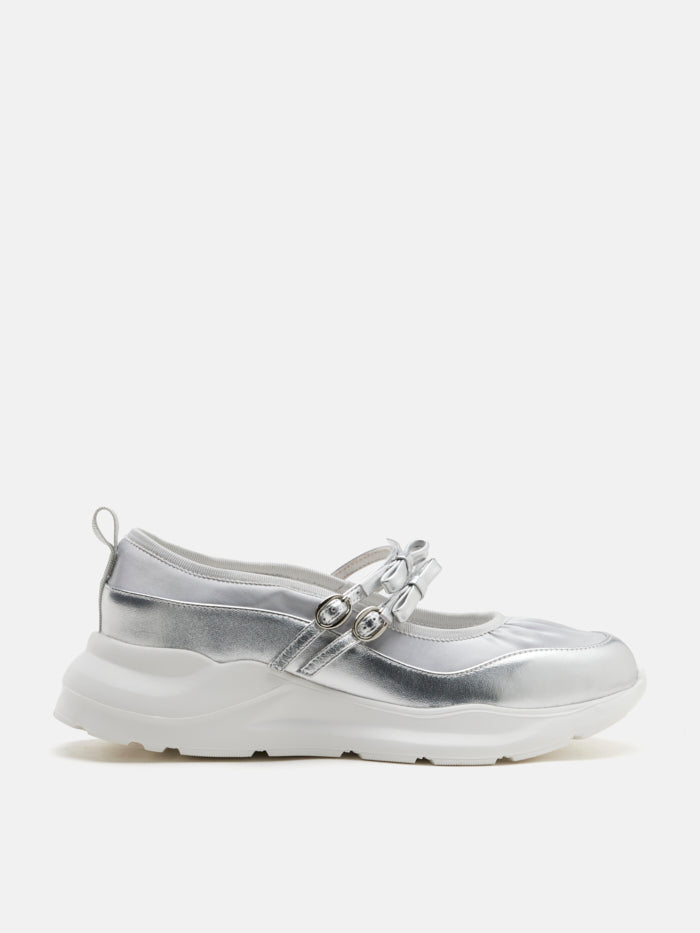 SALE]Celeste Bow Mary Jane Sneakers