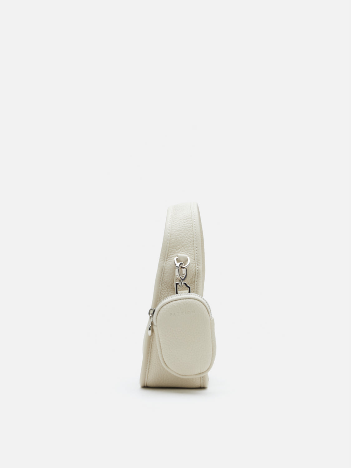 PAZZION, Cleo Shoulder Bag, Beige