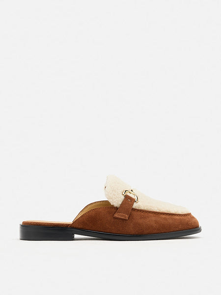 CoreneFurTopSuedeMules-Brown-