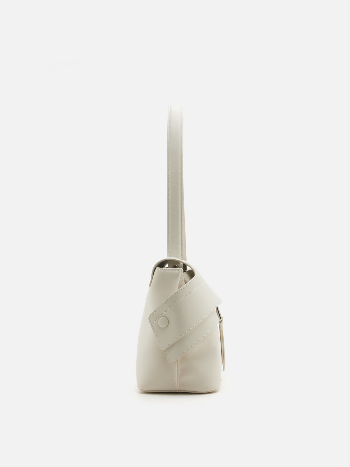 PAZZION, Eralisse Leather Bag, Beige