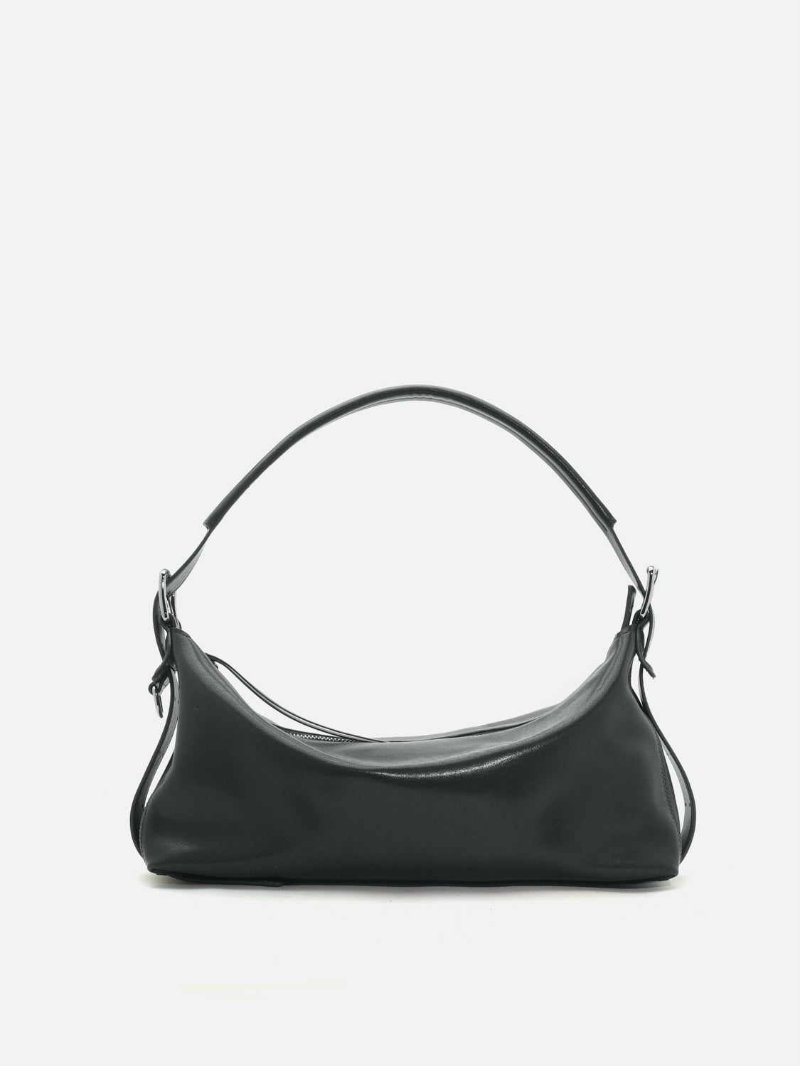 PAZZION, Greyson Leather Bag - Black, Black