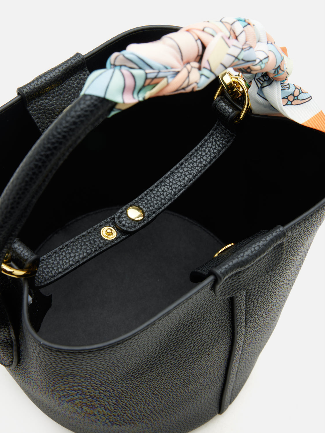 PAZZION, Hattie Three-Way Leather Bag - Black, Black