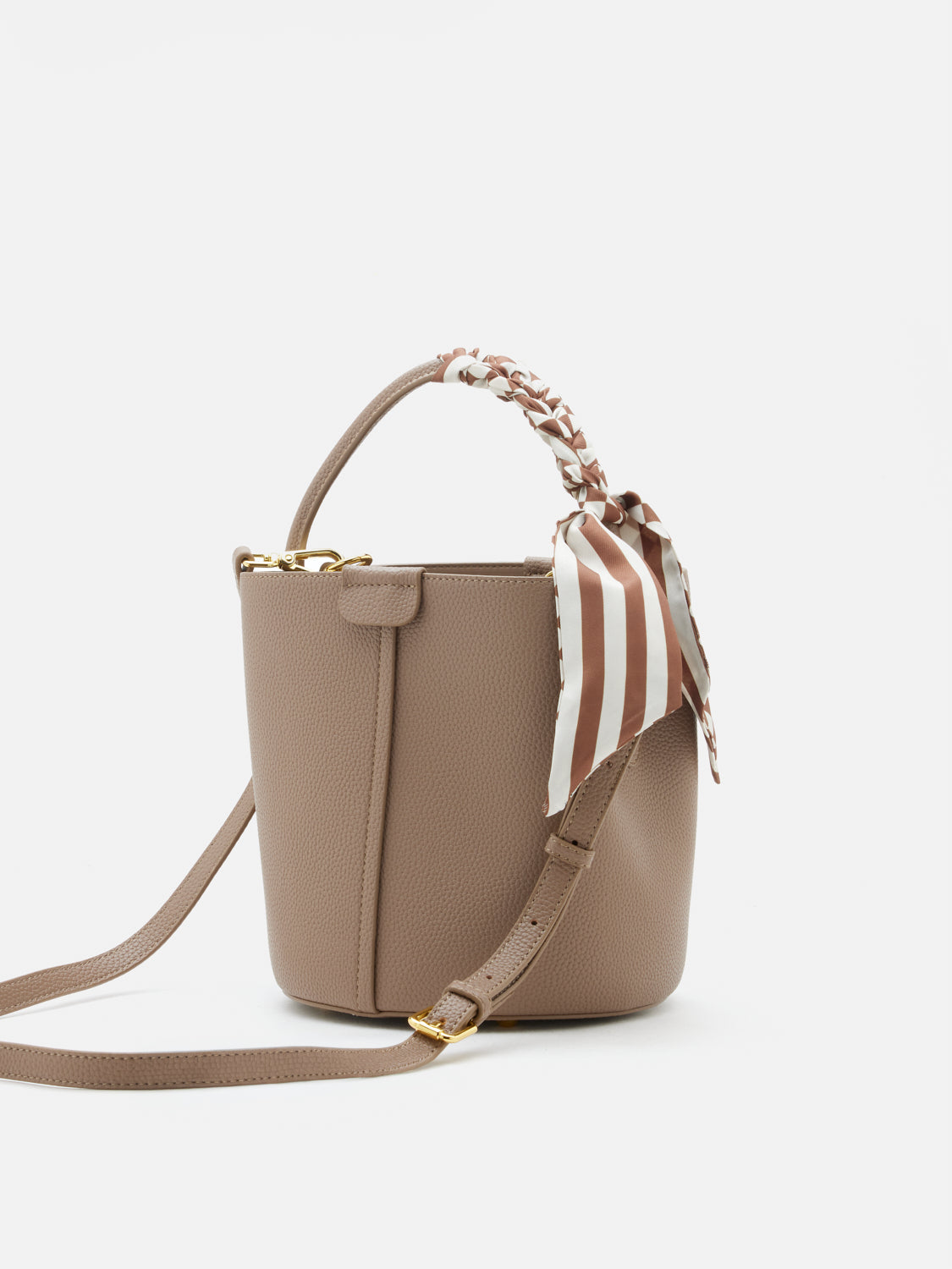 PAZZION, Hattie Three-Way Leather Bag - Khaki, Bags