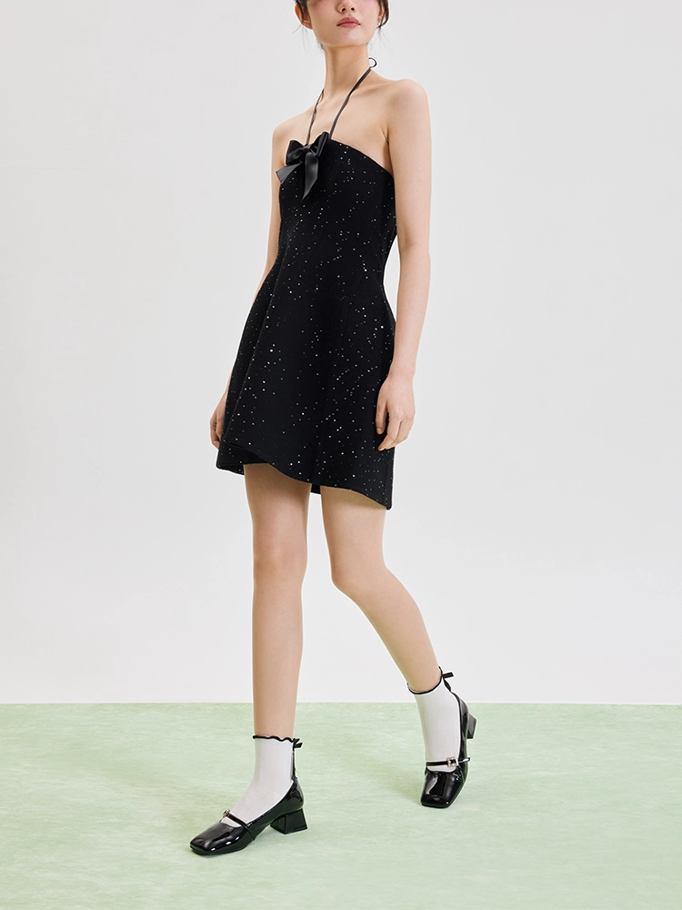 PAZZION, Kamielle Embellished Buckle Mary Jane Heels, Black