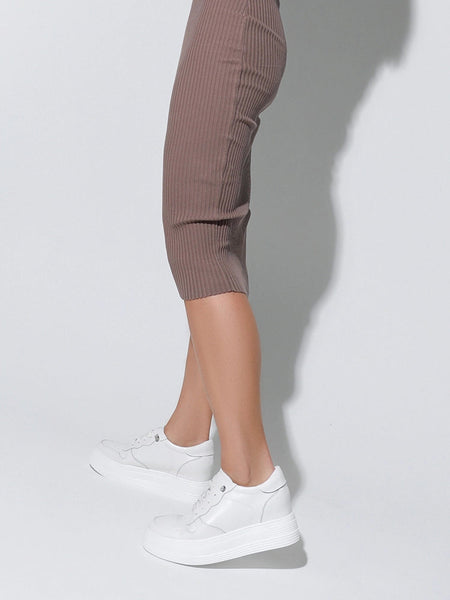 White sneakers sales ankle length