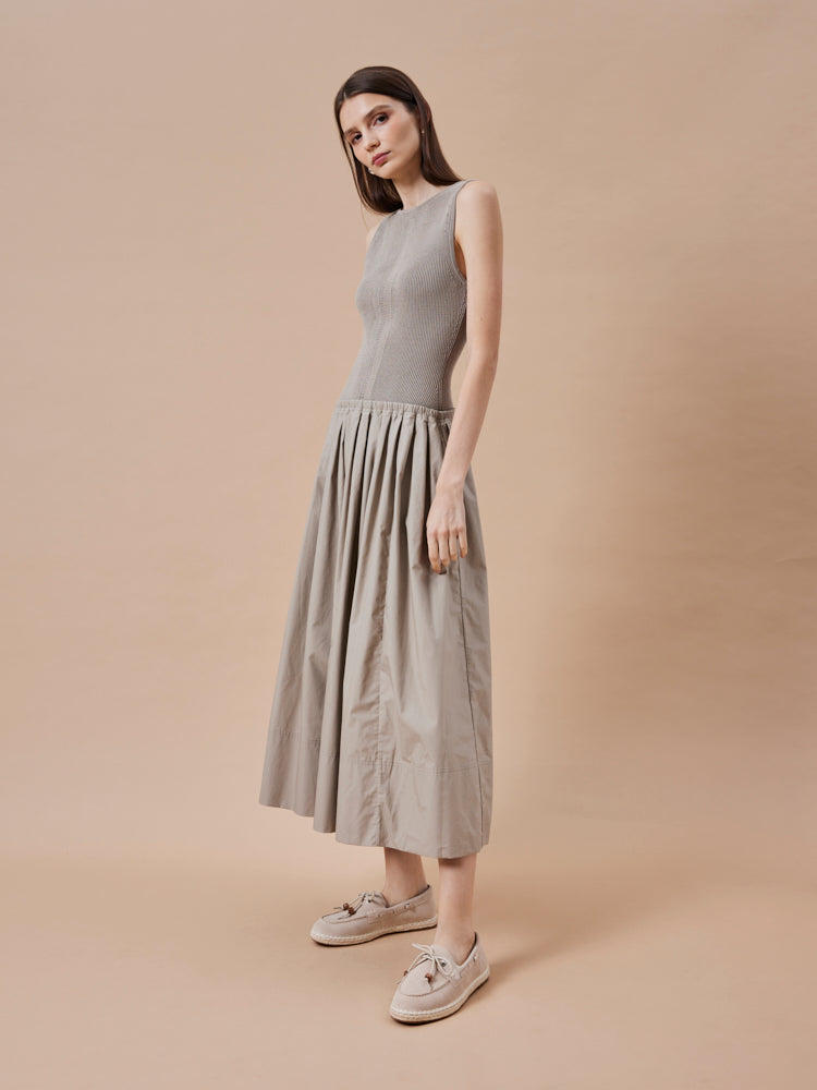 PAZZION, Misha Suede Espadrille Loafers, Beige