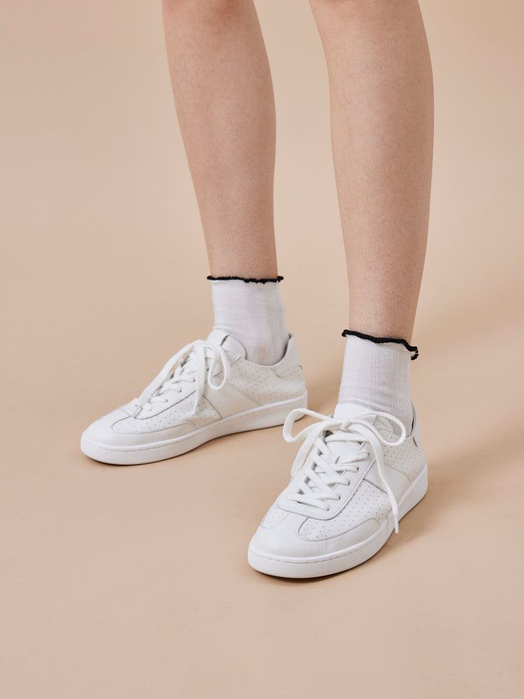 PAZZION, Nicole Everyday Sneakers, White