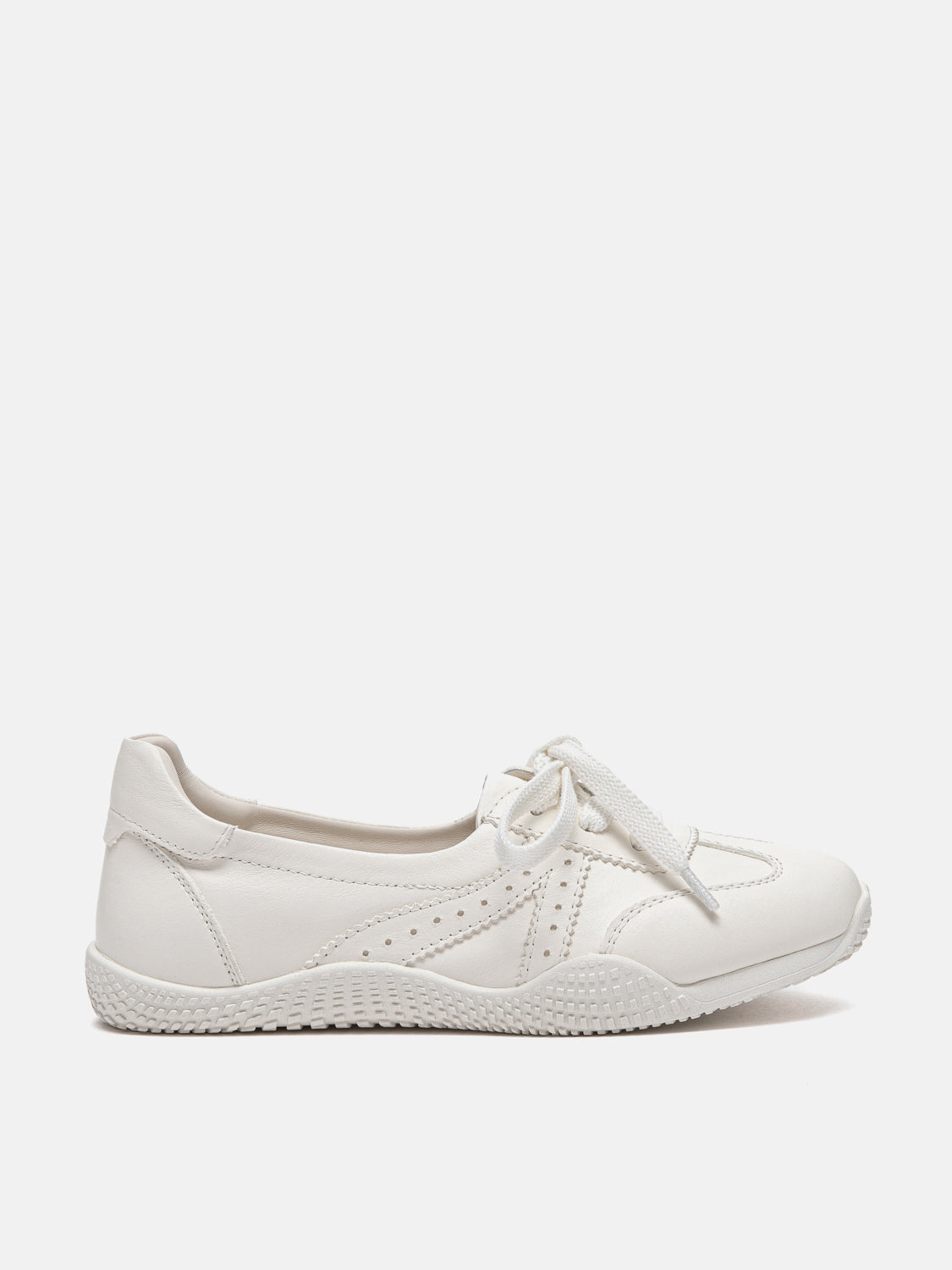 PAZZION, Renee Leather Flats, White