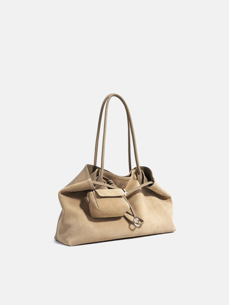 PAZZION, Santina Convertible Tote, Almond