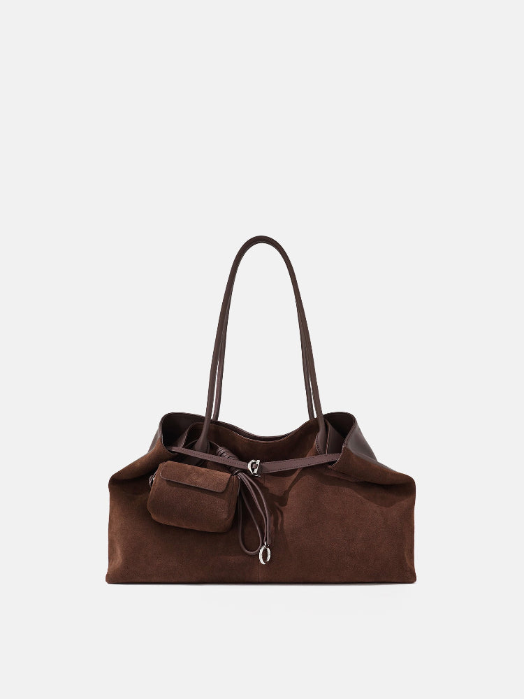 PAZZION, Santina Convertible Tote, Darkbrown