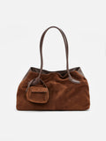 PAZZION, Santina Convertible Tote, Darkbrown