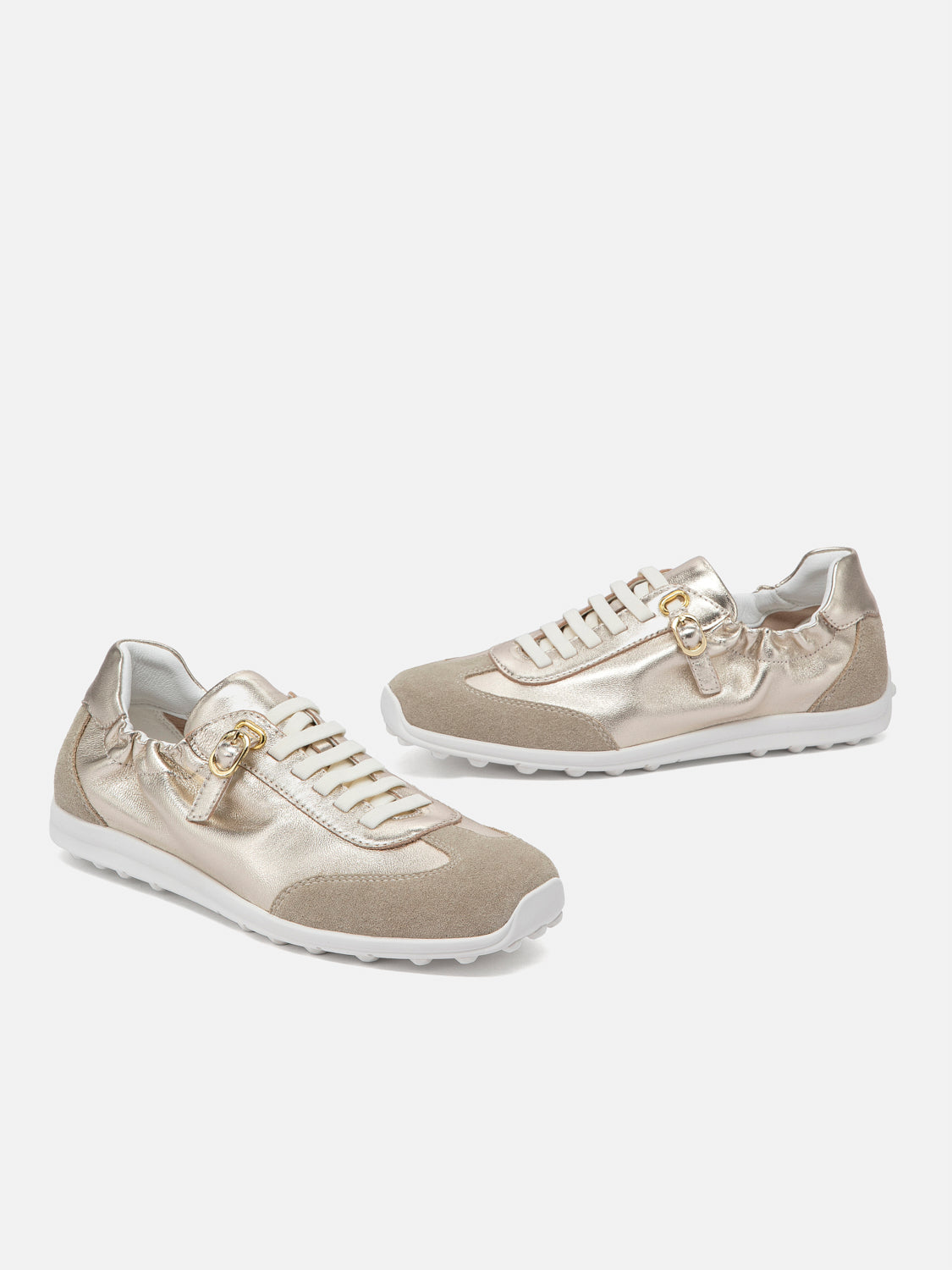 PAZZION, Sasha Sneakers - Gold, Gold
