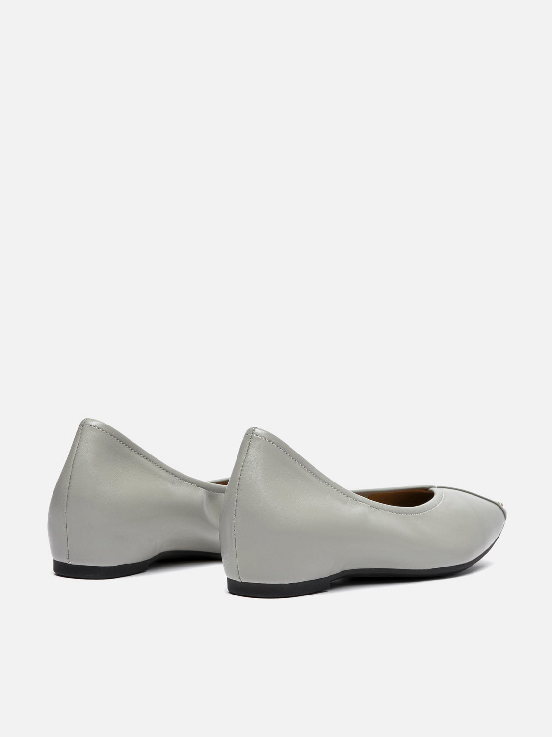 PAZZION, Silmare Crystal Embellished Leather Flats, Green