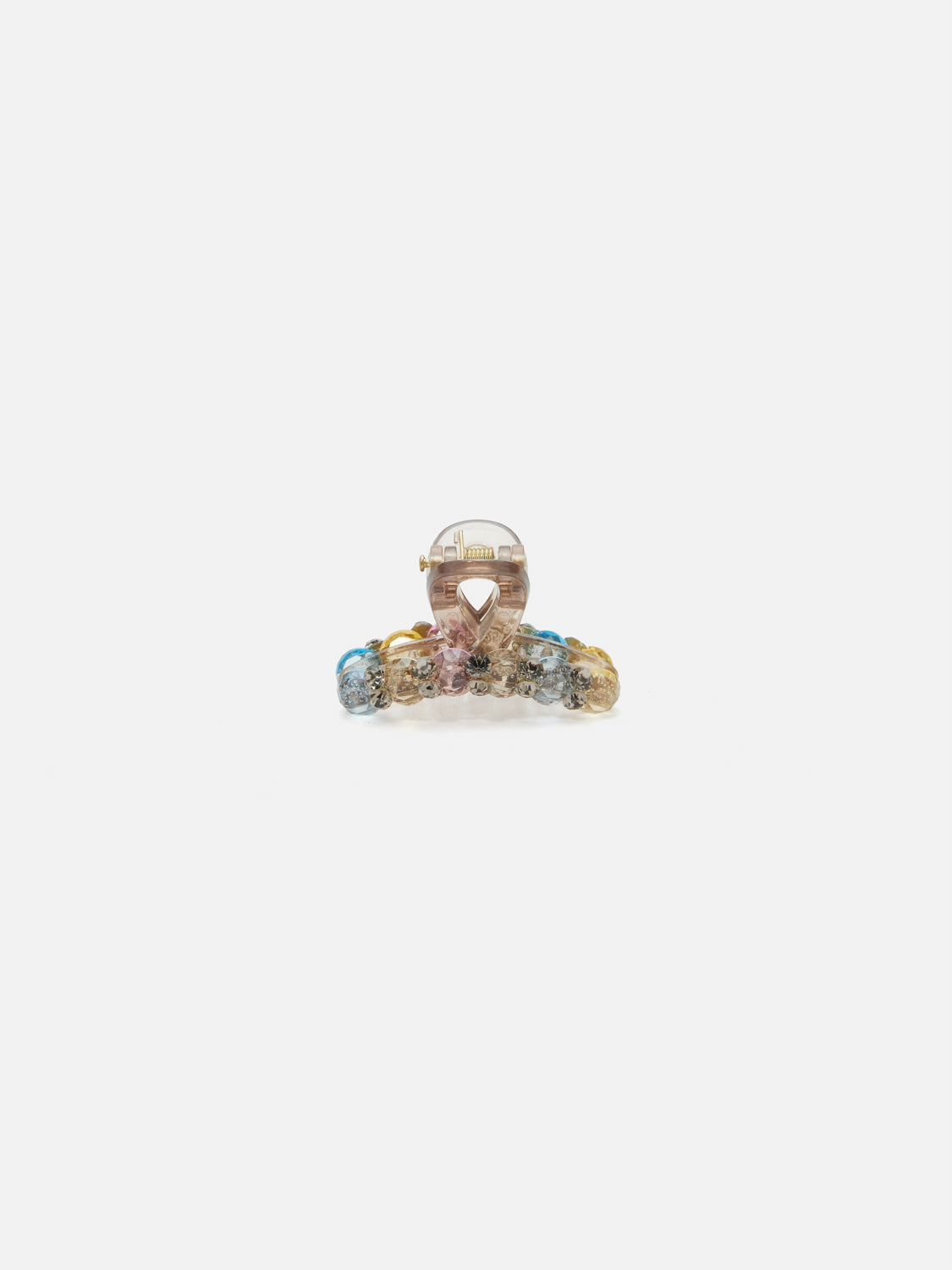 PAZZION, Wilma Rhinestone Hair Clip, Rainbow