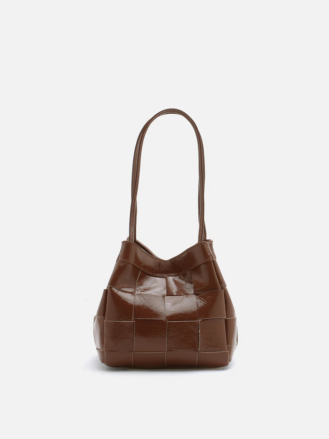PAZZION, Ziva Woven Bag, Brown