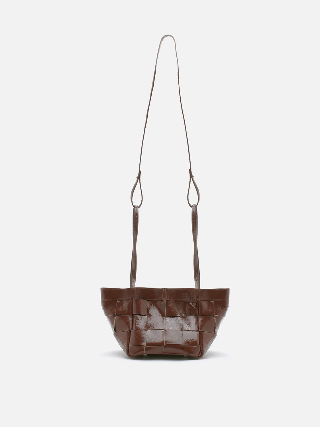 PAZZION, Ziva Woven Bag, Brown