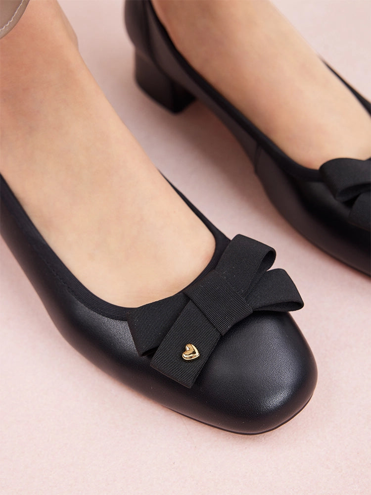 PAZZION, 3029-1 LOW HEELS, Black