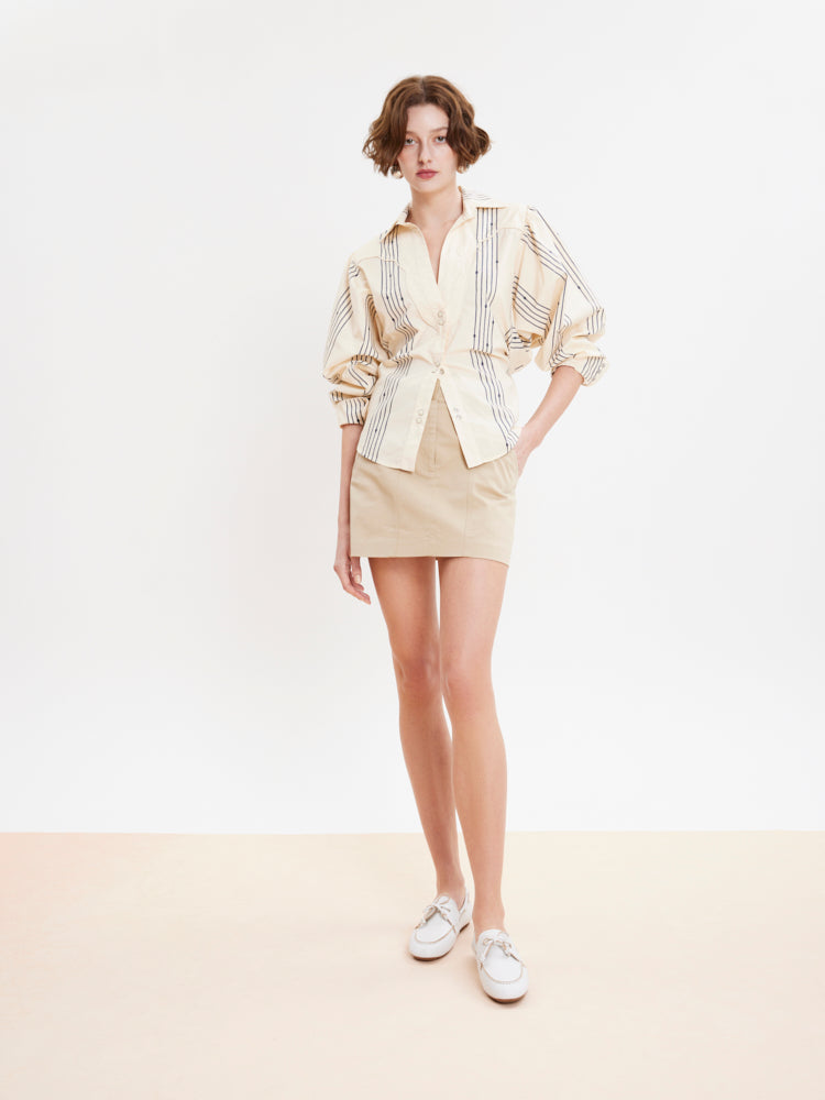 PAZZION, 608-1B LOAFERS FLAT, White