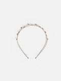 PAZZION, Allegra Diamante Double Hair Band, Gold