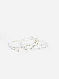 PAZZION, Allegra Diamante Double Hair Band, None