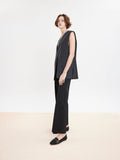 PAZZION, Annabelle Flyknit Loafers, Black