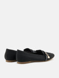 PAZZION, Annabelle Flyknit Loafers, Black