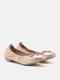 Avery Bow Covered Flats