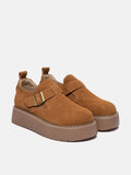 Bailey Suede Flatform Loafers