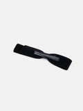 PAZZION, Barbara Bow Hair Clip, Black