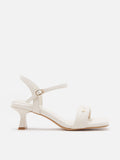 PAZZION, Bella Strappy Heels, Beige