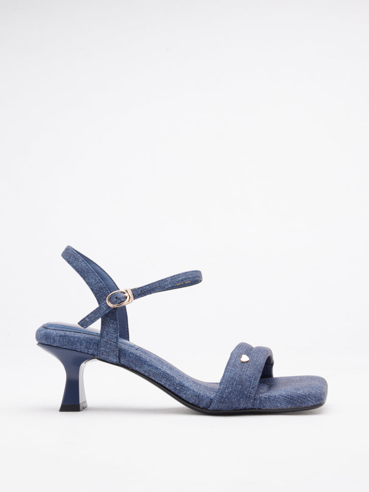 PAZZION, Bella Strappy Heels, Blue