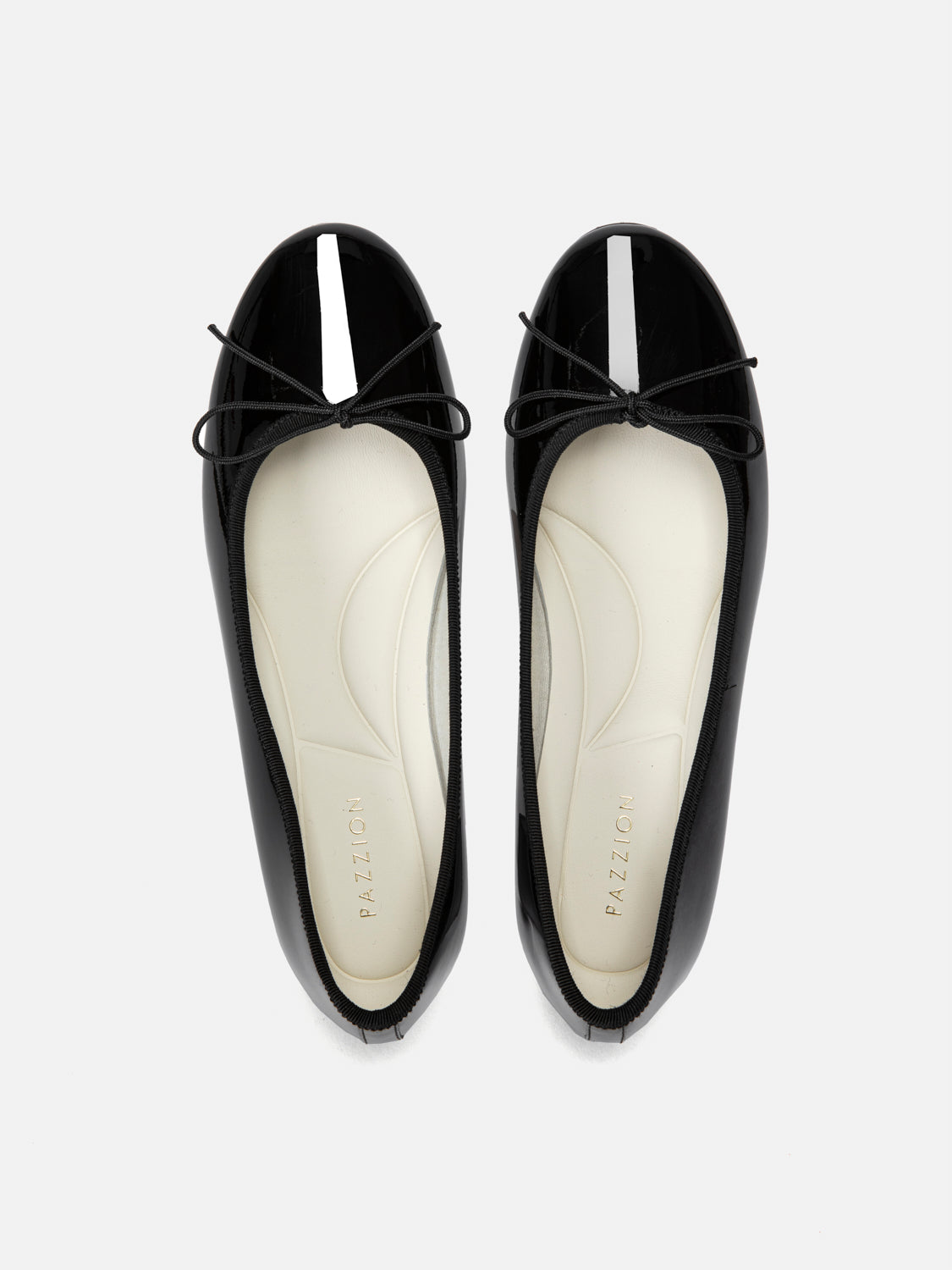 PAZZION, Belmara Bow-Tied Patent Leather Heels, Black
