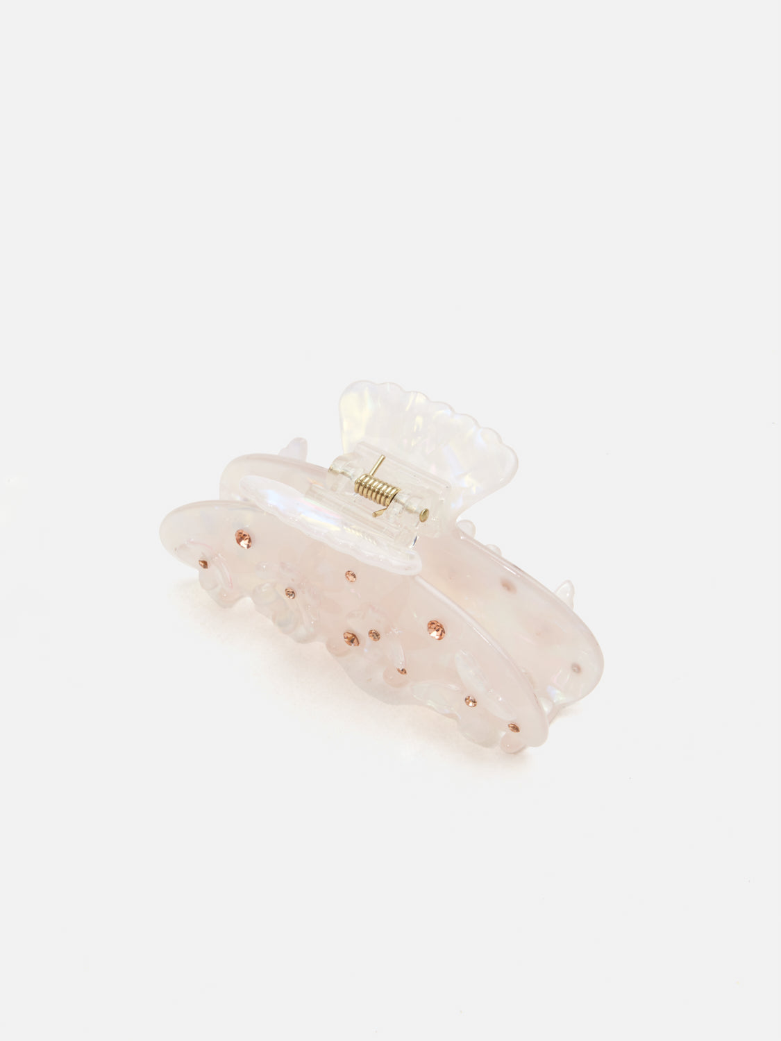 PAZZION, Bethany Bloom Claw Clip, Pink