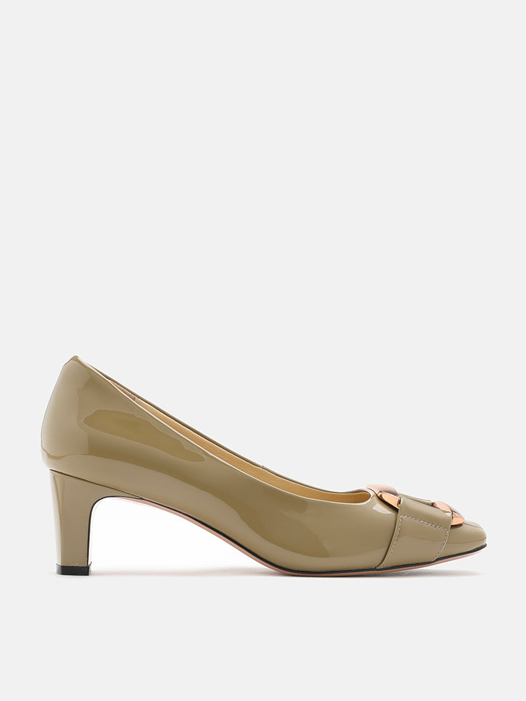 Gold peeptoe deals