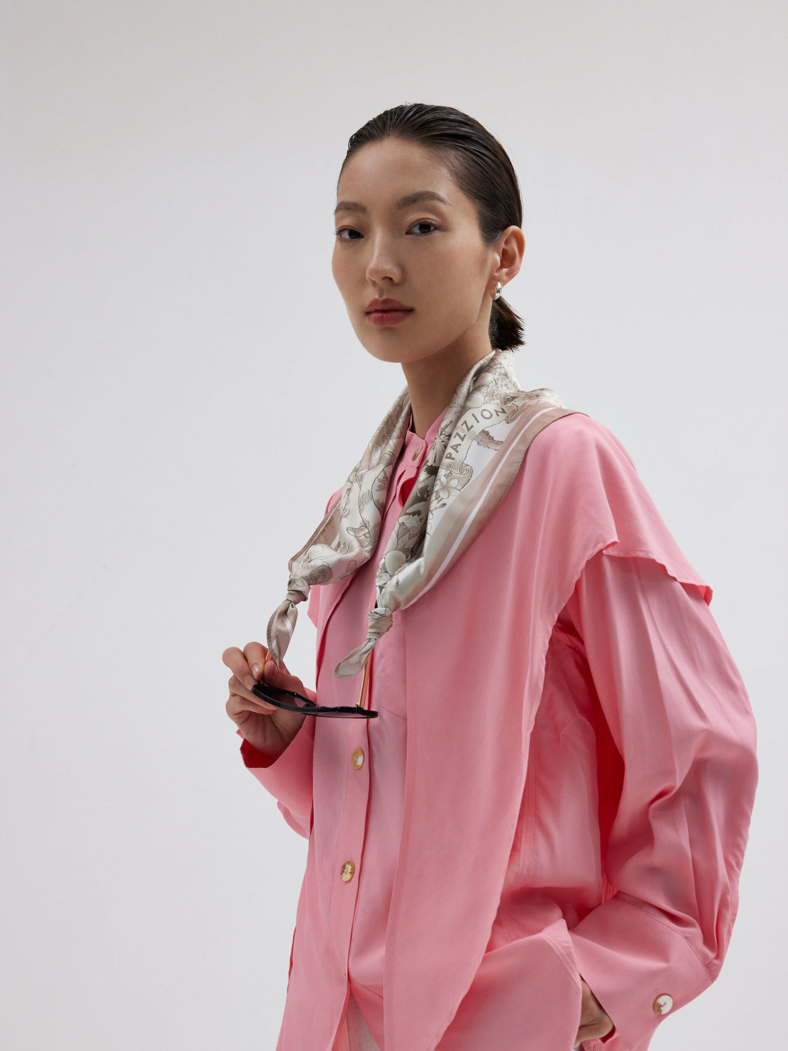 PAZZION X Jude Chan "City in Bloom" Scarf