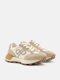 PAZZION, Camille Suede Sneakers, Beige