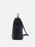 PAZZION, Cara Woven Bag, Black