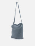 PAZZION, Cara Woven Bag, Grey