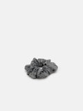 PAZZION, Cassandra Mesh Scrunchie, Silver