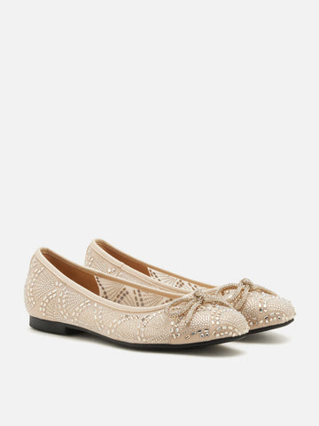 Celeska Crystal Bow Flats
