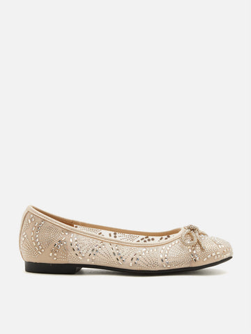Celeska Crystal Bow Flats