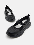 PAZZION, Celeste Bow Mary Jane Sneakers, Black