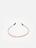 PAZZION, Dara Diamante Hair Band, Pink